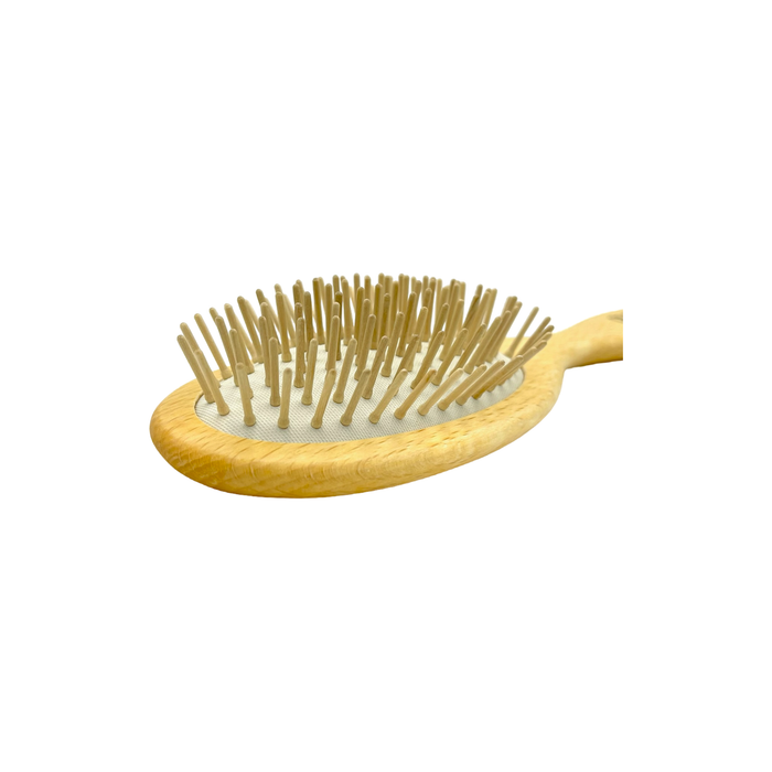 Dural Beech wood rubber cushion hair brush with wooden pins