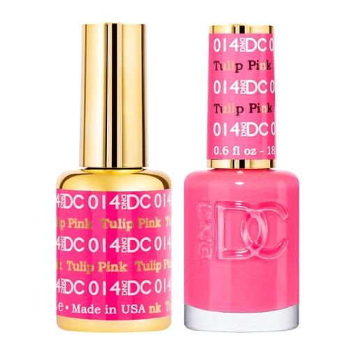 DND DC - Tulip Pink #014 - DC Gel Duo 0.6oz