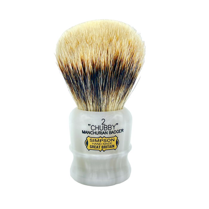 Simpsons Le Chubby 2 White Pearl Manchurian Badger