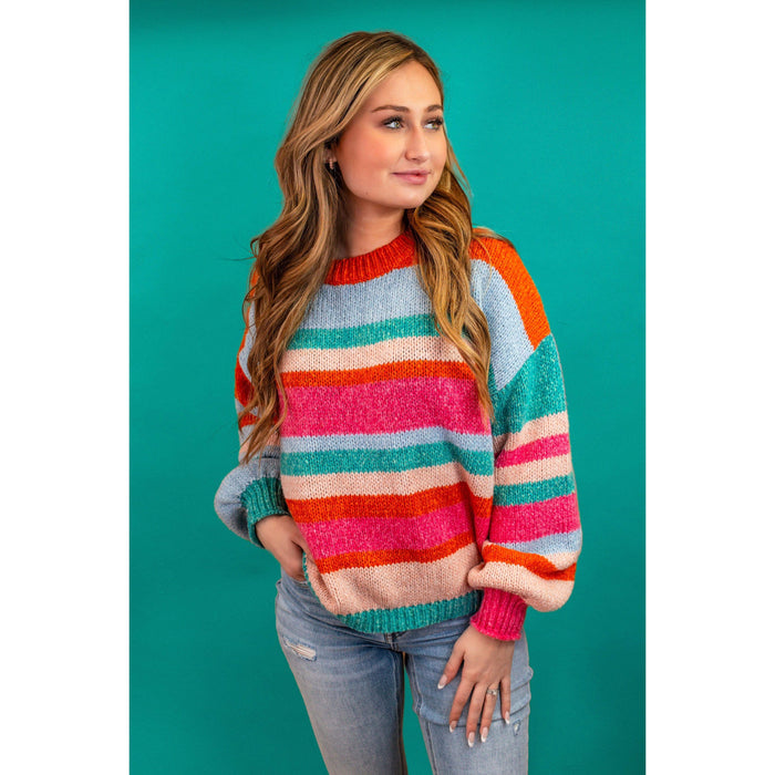 Izzy Striped Sweater