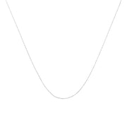 Bids.com Solid 10K Yellow Gold 0.5mm Slim and Dainty Unisex 18" Rope Chain Necklace Necklaces