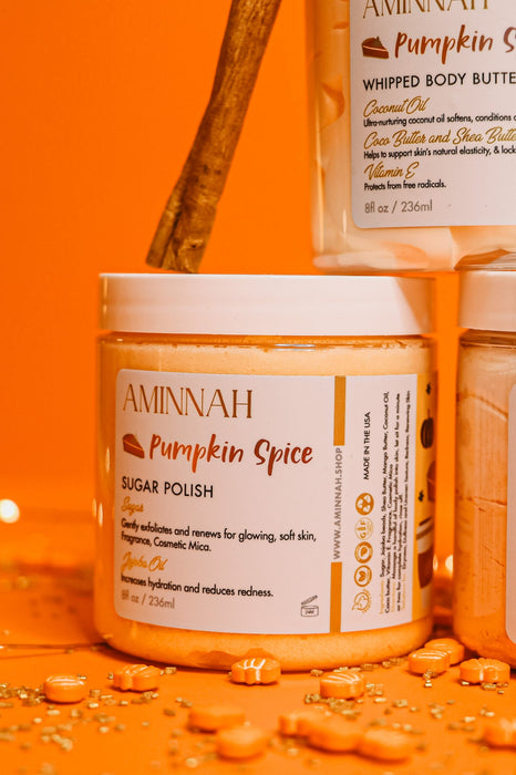 Aminnah "Pumpkin Spice" Sugar Scrub