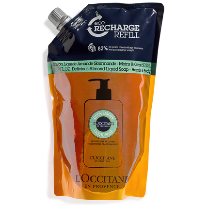 Pre De Provence Manufacture en la Provence Amande Almond Hands & Body Luiquid Soap 500ml Hand & Body Soap