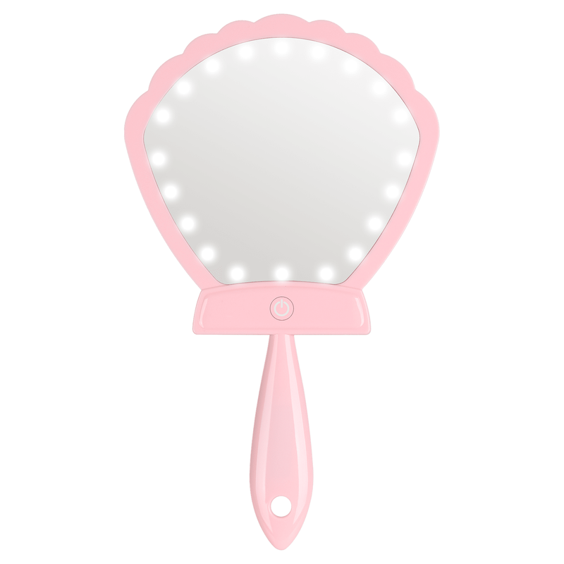 Lurella Cosmetics LED Shell Shock Mirror Handheld Mirror