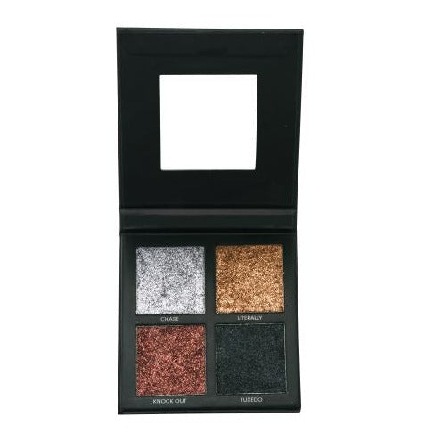 Prolux Cosmetics Ultra Light Pressed Glitter Palette glitter