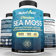 Nutrivein Sea Moss - 120 Capsules 65-25PU-ZLQ1