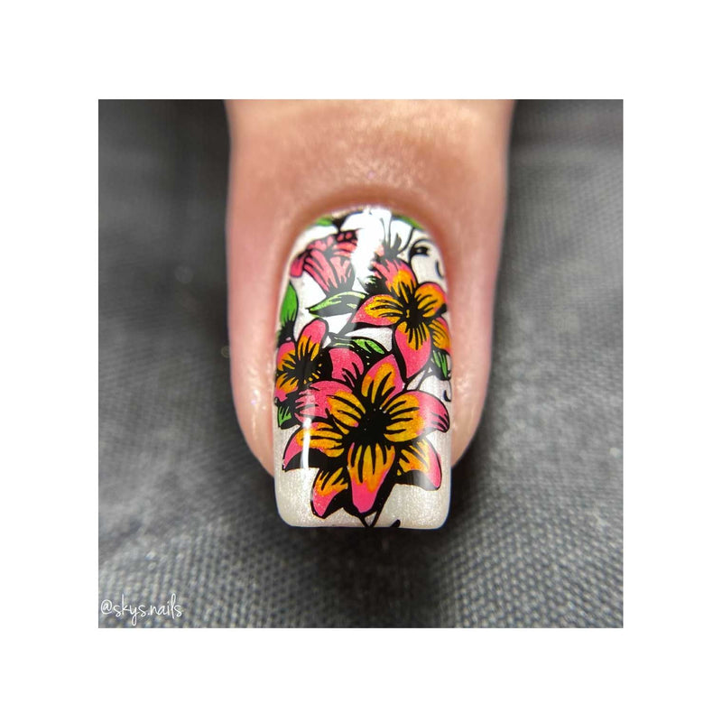 UberChic Beauty Flourishing Paradise Stamping Plate