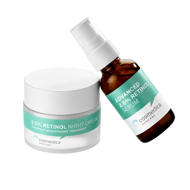 Cosmedica Skincare 2.5% Retinol Facial System Kit