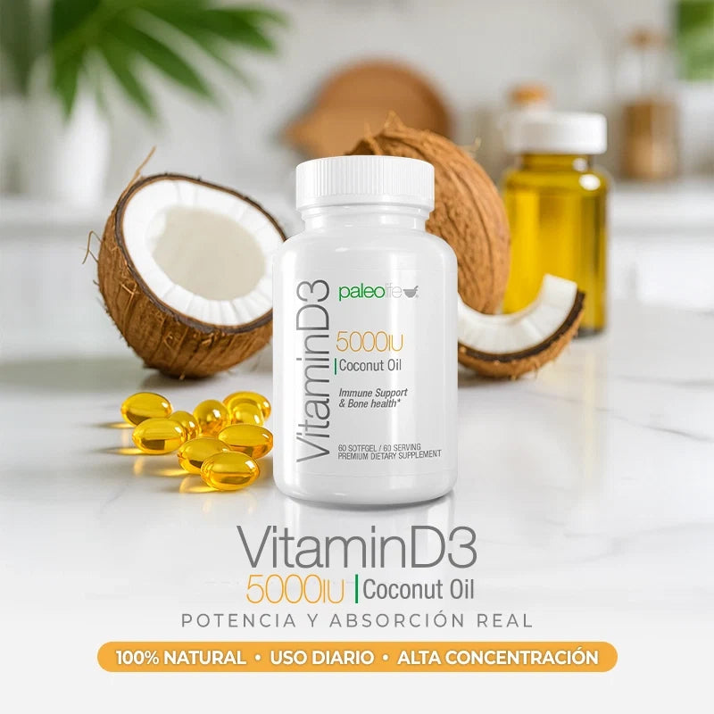 Paleolife Vitamin D3 Restore VITAMIN D3 5000 IU Lavender 1 Pack,3 Pack,6 Pack