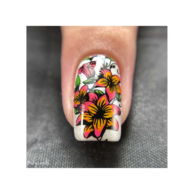 UberChic Beauty Flourishing Paradise Stamping Plate