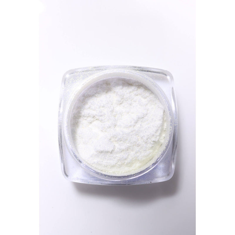 minimanimoo Magic Mirror Chrome Powder White Nail Polish