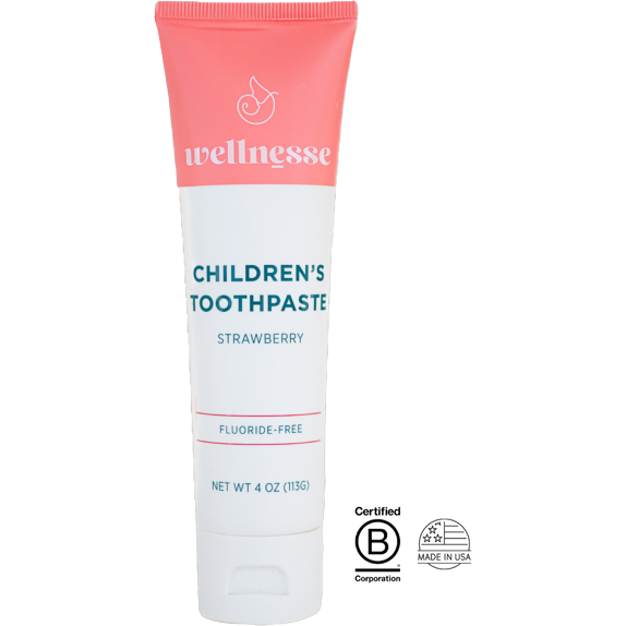 Wellnesse Children'S Strawberry Toothpaste