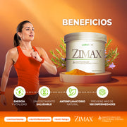 Paleolife Zimax® antioxidante envase ZIMAX ANTIOXIDANTE PRACTICO ENVASE