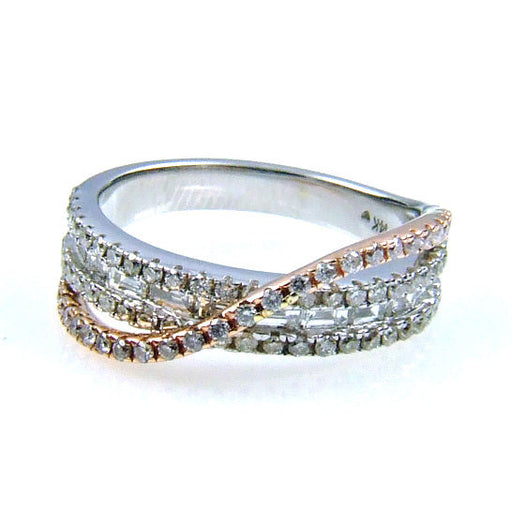Bids.com 1.00ct Diamond Ring 14KT White Gold Rings