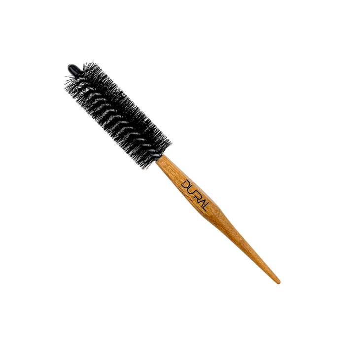 Dural Beech wood curling hair brush with mixed bristles