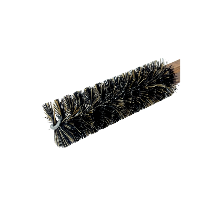 Dural Walnut curling hair brush with boar bristles