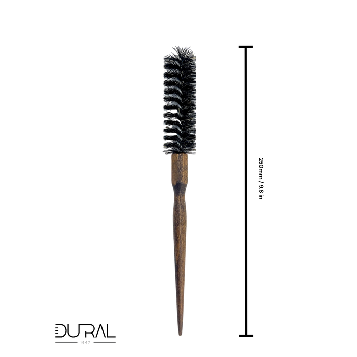 Dural Beech wood curling hair brush with boar bristles