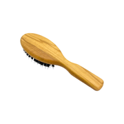 Dural Dural Olive wood rubber cushion hair brush with boar bristles and nylon Hair Brush