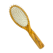 Dural Dural Olive wood rubber cushion hair brush with wooden pins Hair Brush