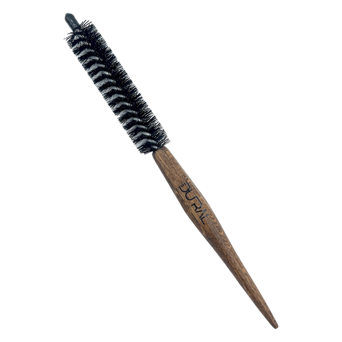 Dural Beech wood curling hair brush with mixed bristles