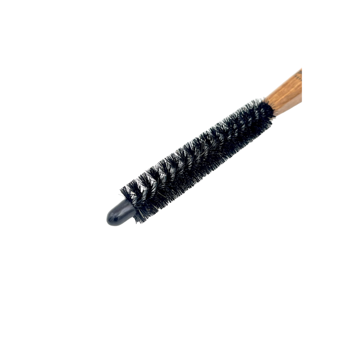 Dural Beech wood curling hair brush with boar bristles