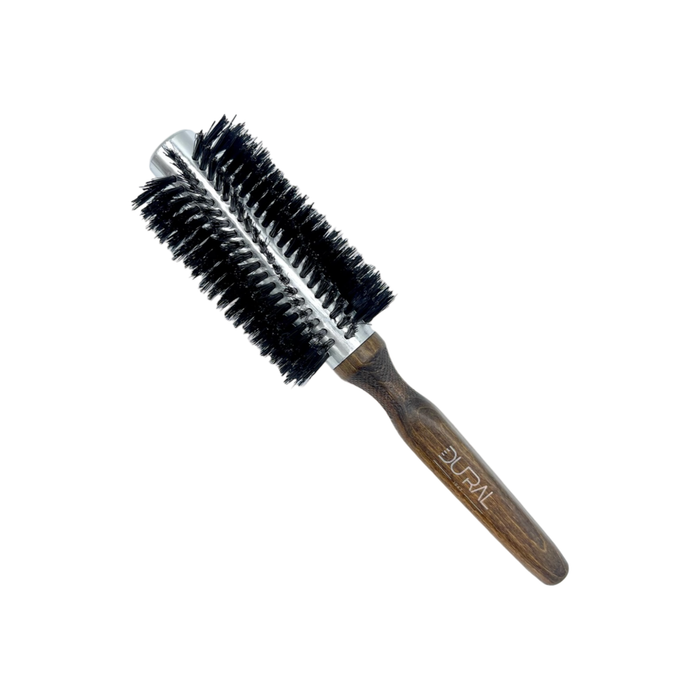 Dural Beech wood quick-styler hair brush with boar bristles - 12 rows