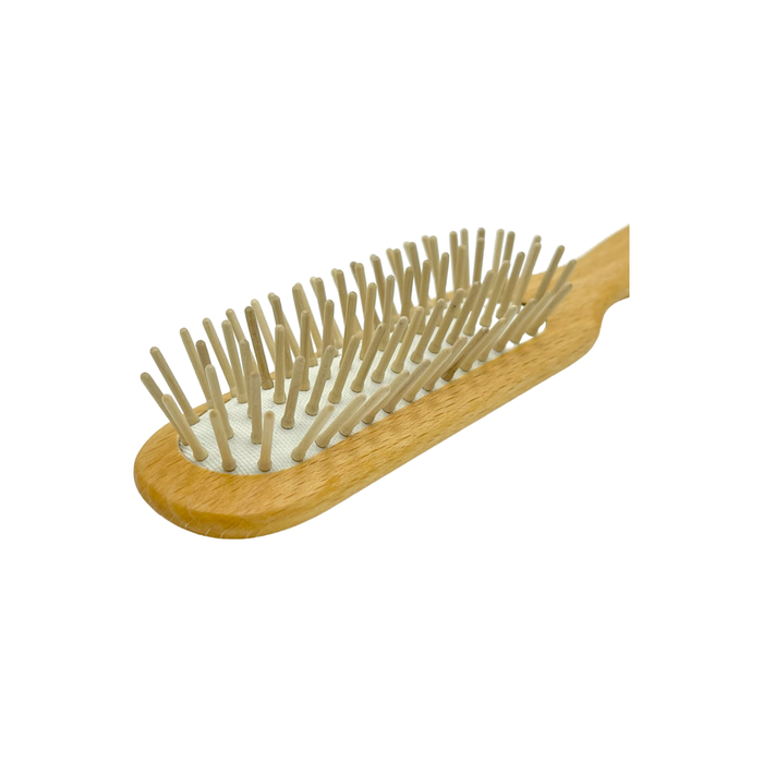 Dural Beech wood rubber cushion hair brush with wooden pins