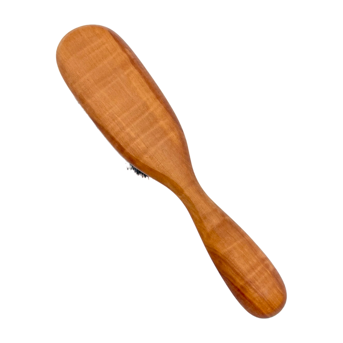 Dural Pear wood oval hair brush with boar bristles - 8 rows