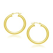 Bids.com 14k Yellow Gold Polished Hoop Earrings (30 mm) Earrings