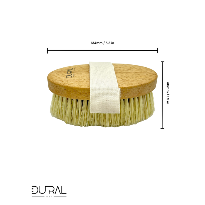 Dural Beech wood massage brush with tampico fiber