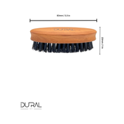 Dural Dural Pear wood beard brush with soft natural bristles Beard Brush