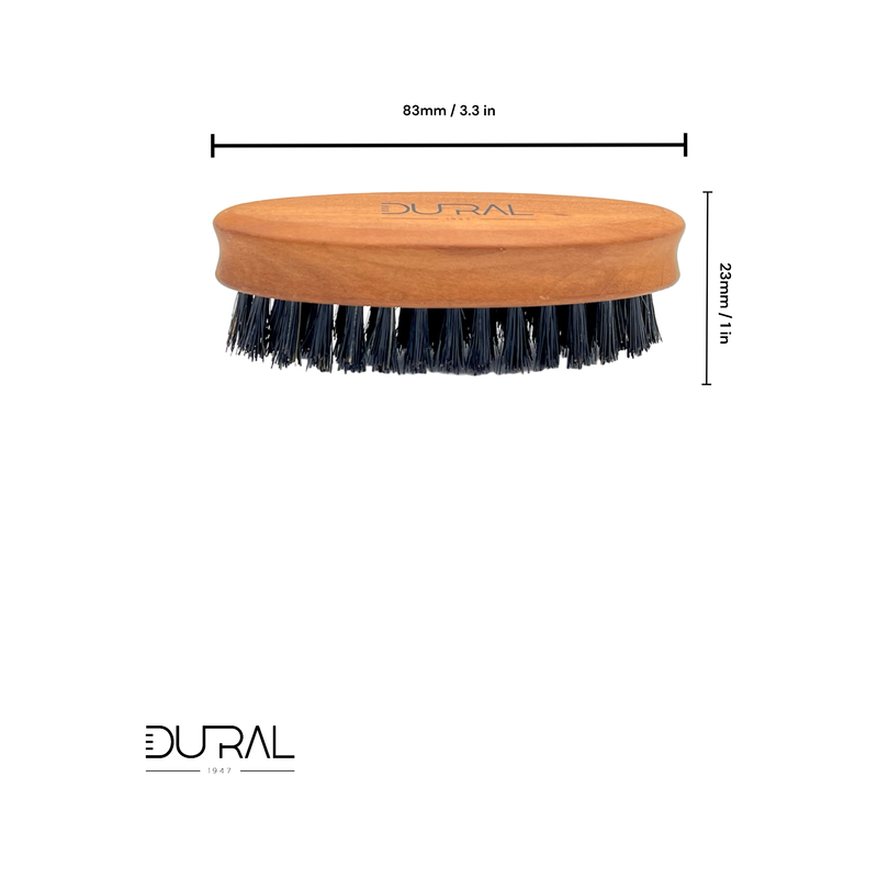 Dural Dural Pear wood beard brush with soft natural bristles Beard Brush