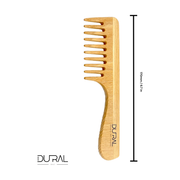 Dural Dural Beech wood grip comb Hair Comb