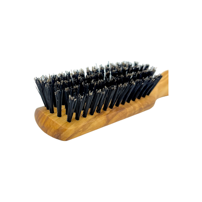 Dural Olive wood hair brush with boar bristles - 5 rows