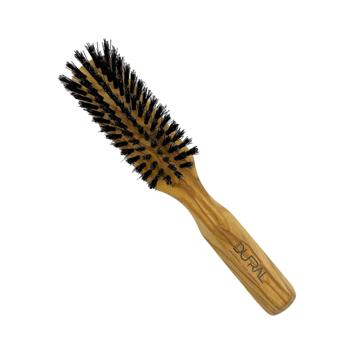 Dural Olive wood hair brush with boar bristles - 5 rows