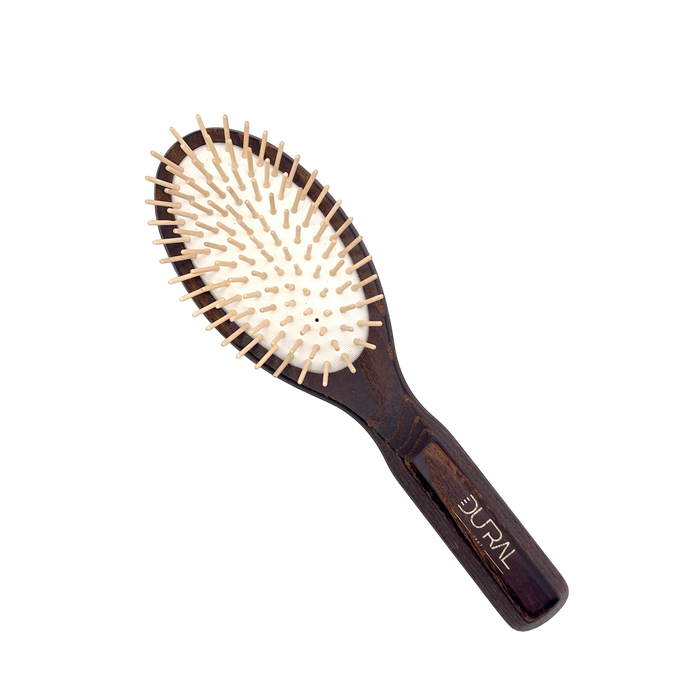 Dural Thermo-wood rubber cushion hair brush with wooden pins