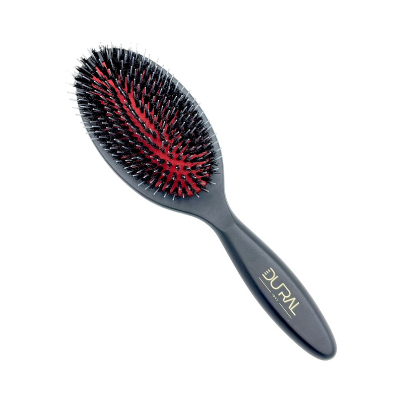 Dural Dural Beech wood rubber cushion hair brush with boar bristles and nylon Hair Brush