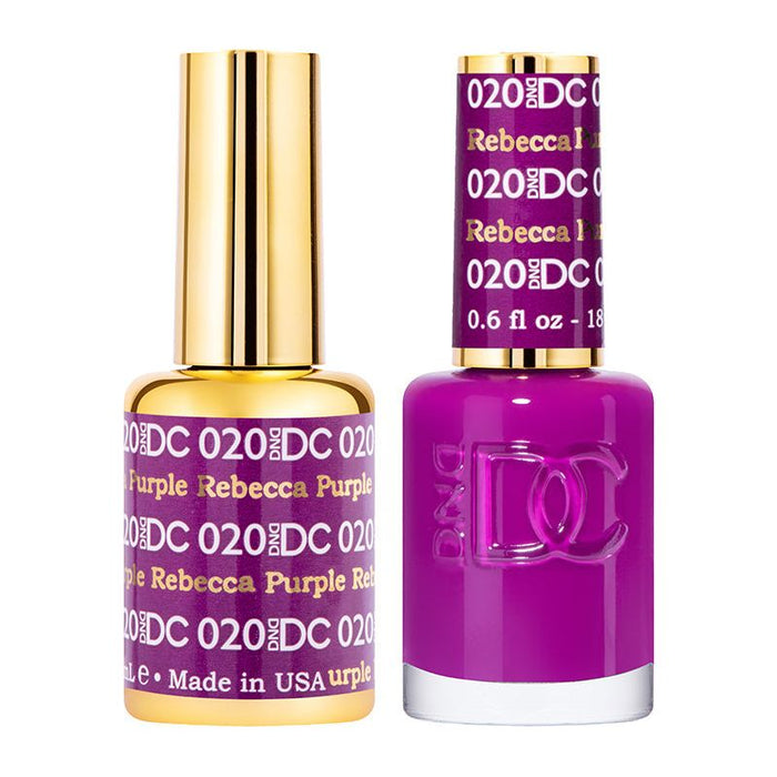 DND DC - Rebecca Purple #020 - Dc Gel Duo 1.2Oz