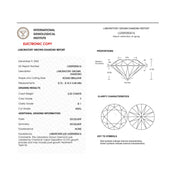 Bids.com IGI Certified 14K White Gold 5.00 Cttw Round Brilliant-Cut Lab Grown Diamond Classic 4-Prong Stud Earrings with Screw Backs (F-G Color, SI1 Clarity) Earrings