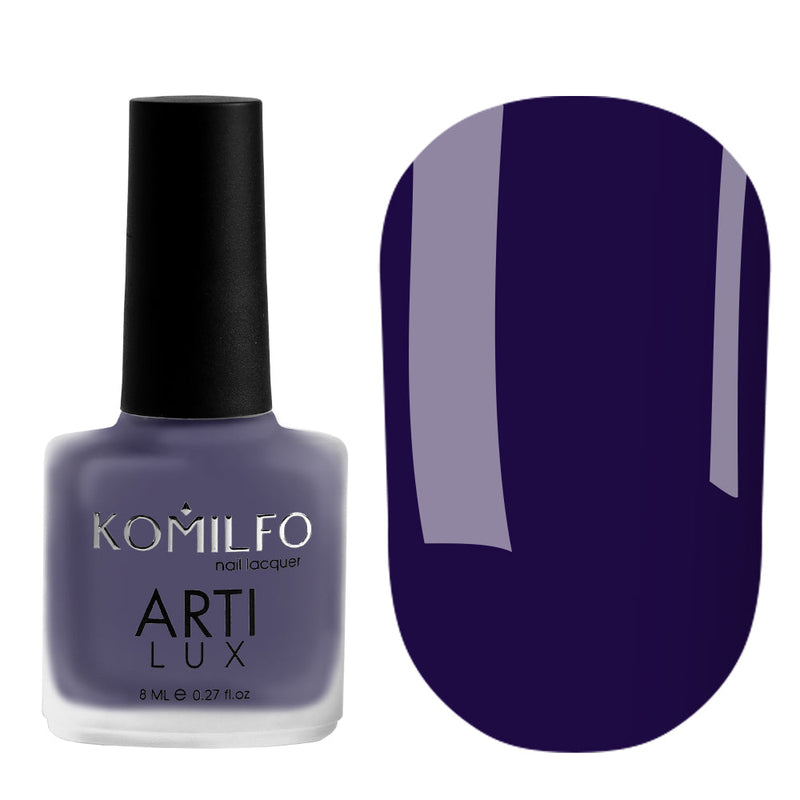 nbmsupply KOMILFO ARTILUX 026 NAIL REGULAR POLISH(NOT A GEL)(DARK BLUE, ENAMEL), 8 ML 222026