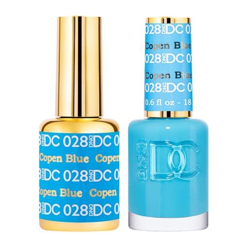 DND DC - Copen Blue #028 - DC Gel Duo 0.6oz