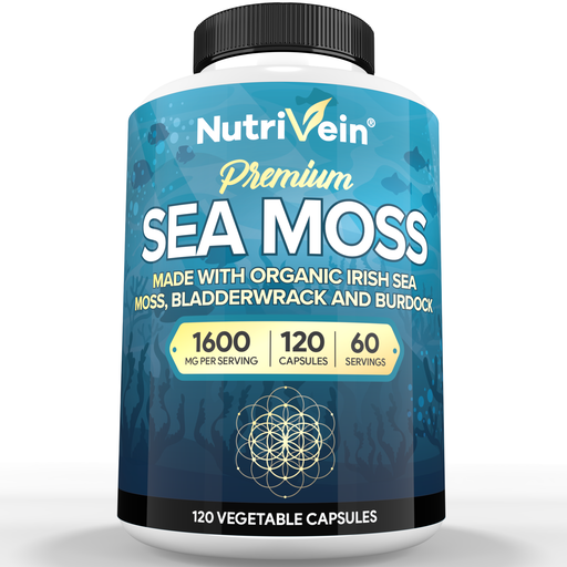 Nutrivein Sea Moss - 120 Capsules 65-25PU-ZLQ1