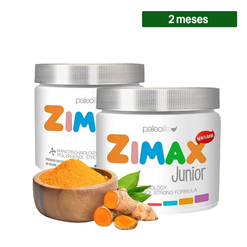 Paleolife Crecimiento Vital Zimax Junior ¡ANTIOXIDANTE NATURAL NUEVO! Black 2 Meses