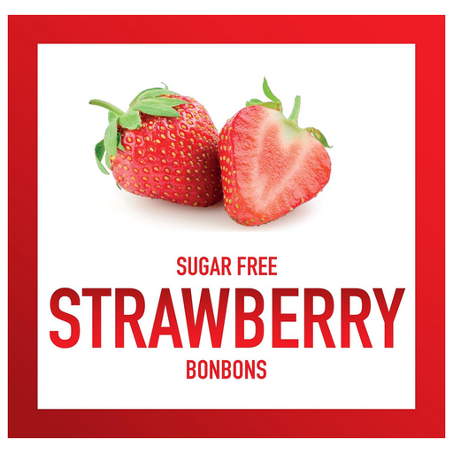 Swiss Imports Swiss Imports Strawberry Sugar Free Bonbons Hard Candy Drops 1.4 Oz Candy