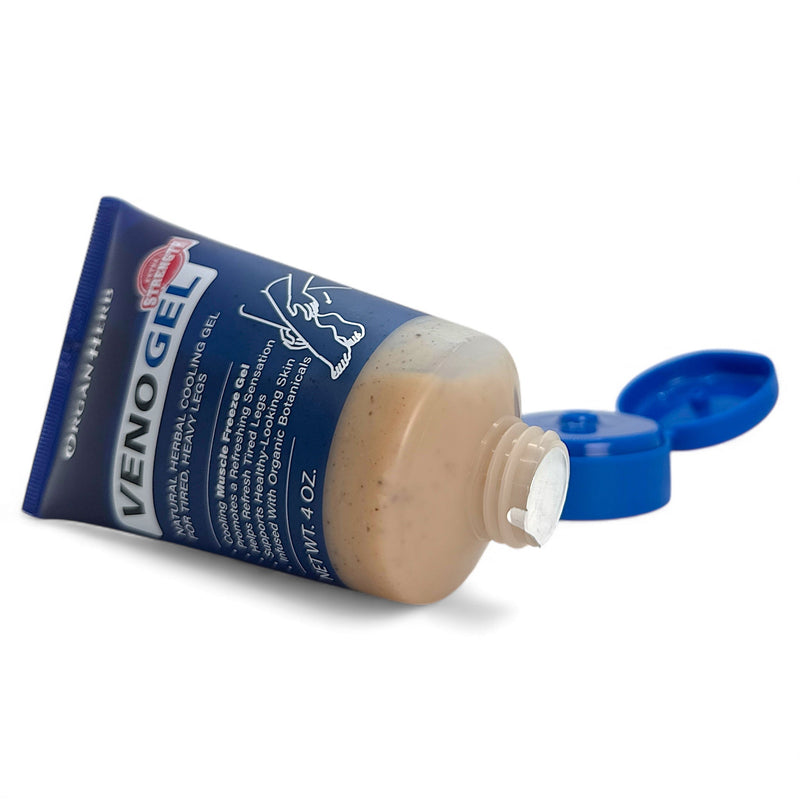 OrganHerb OrganHerb VenoGel Extra Strength 4 oz – Horse Chestnut Gel with Herbal Cooling Relief Lotions