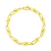 Bids.com 14k Yellow Gold 7 1/2 inch Jax Chain Bracelet Bracelets