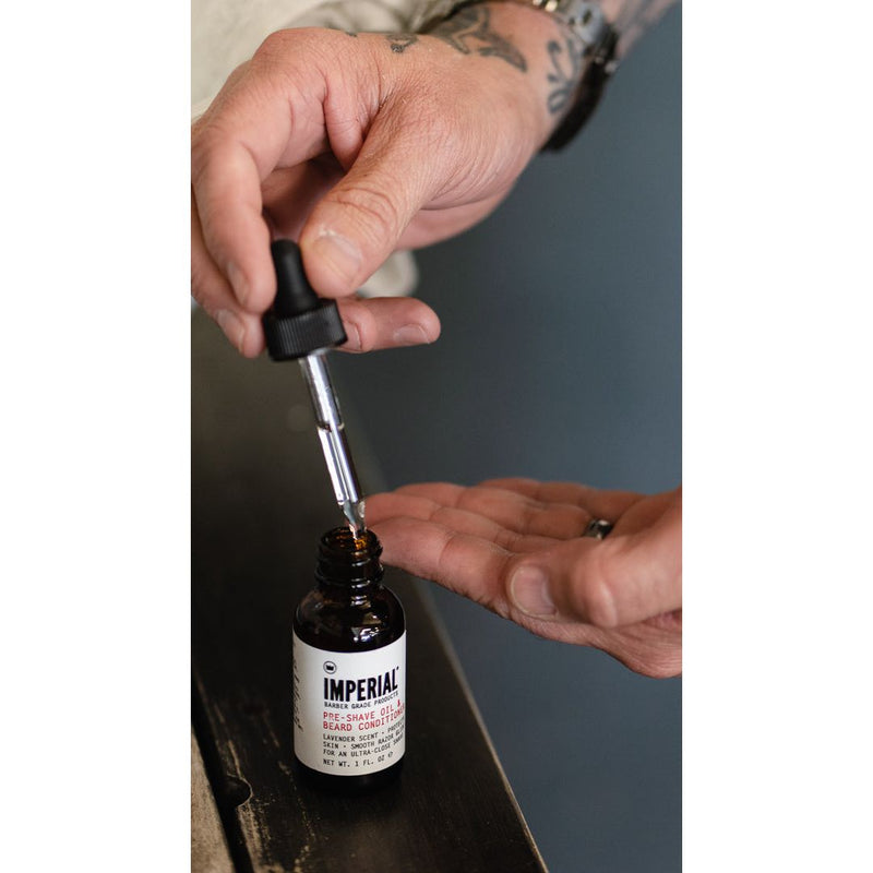 Imperial Barber Products Pre-Shave Oil & Beard Conditioner Shave & Skin Care