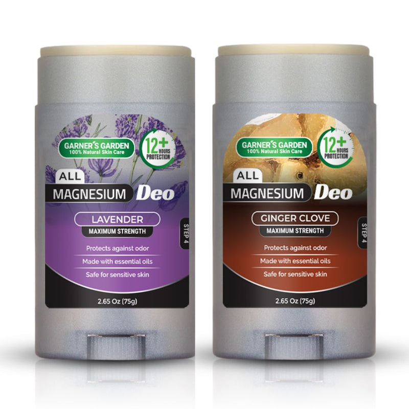 Garner's Garden Magnesium Deodorant | 100% Natural Deodorant