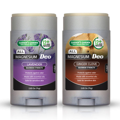 Garner's Garden Magnesium Deodorant | 100% Natural Deodorant