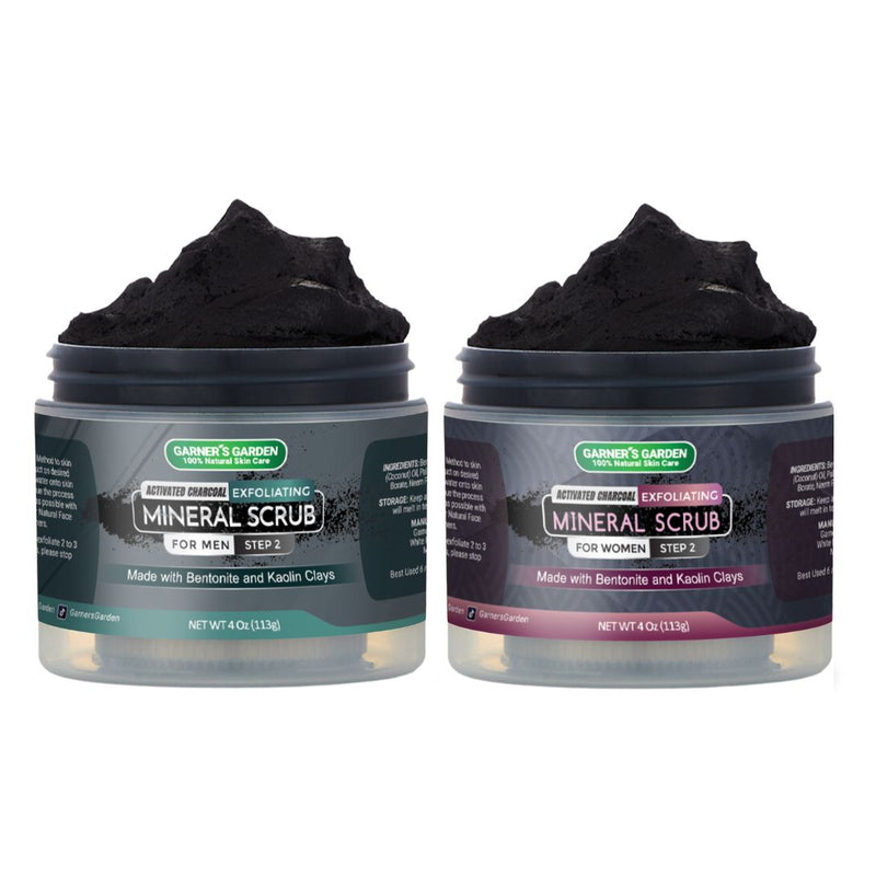 Garner's Garden Activated Charcoal Scrub Scrubs